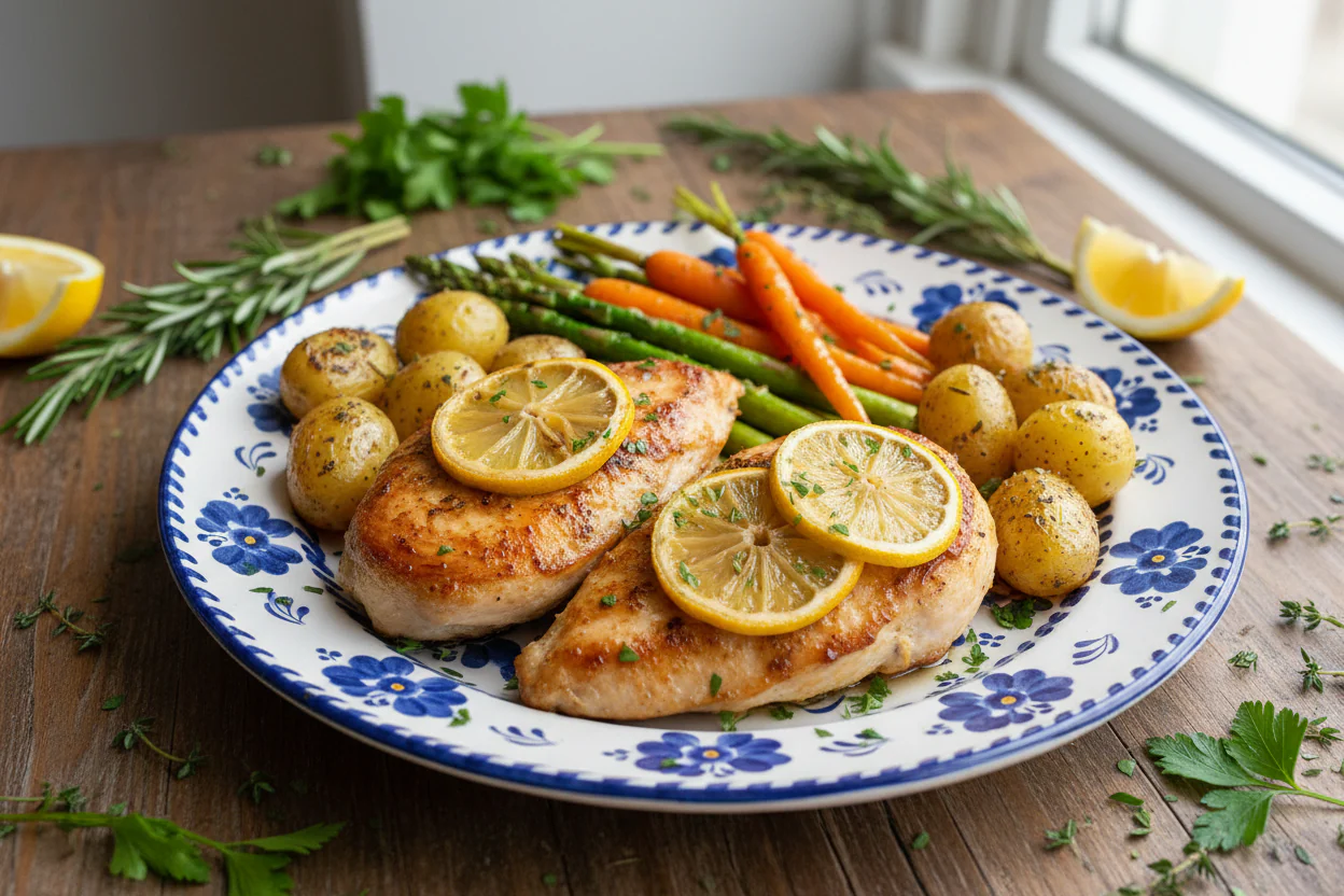 Spring Chicken Recipe: Fresh, Easy, and Full of “I’ve Got My Life Together” Energy 🌷🍋