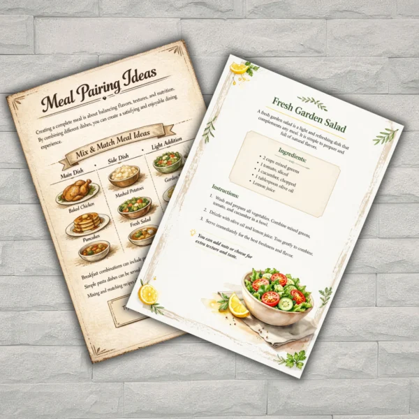 Grandma’s Secret Recipes Cookbook eBook | Comfort Food Recipes & Family Favorites PDF 🍪❤️ - Image 2