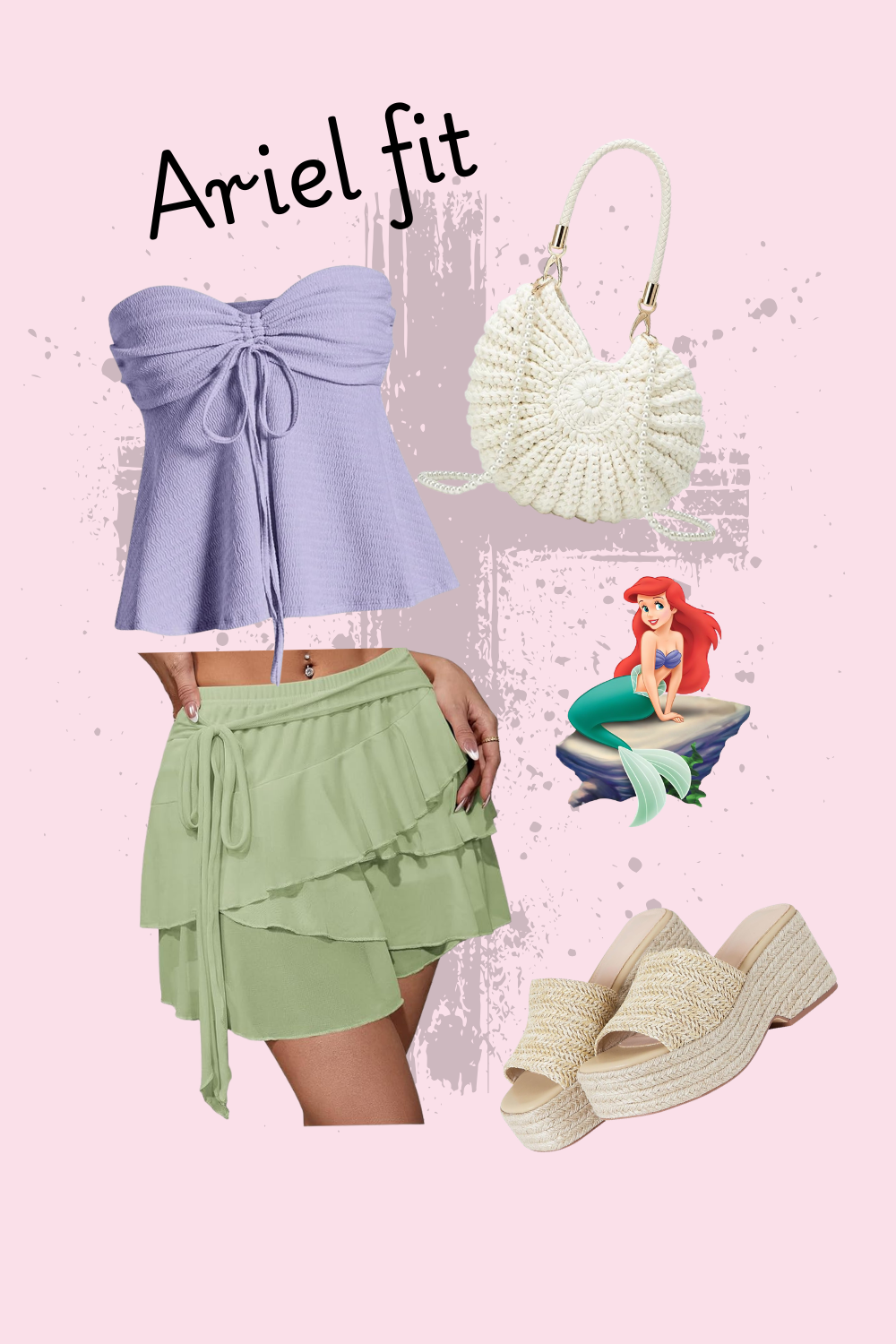 🐚 Ariel-Inspired Disney Fit: A Mermaid Daydream You Can Actually Wear